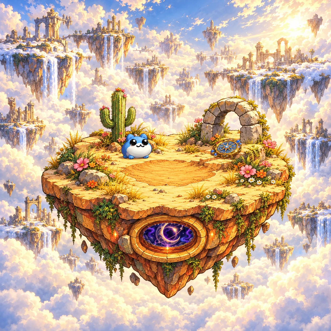 Imagined Lore Land study for deed #0718; creative interpretation, not official deed art