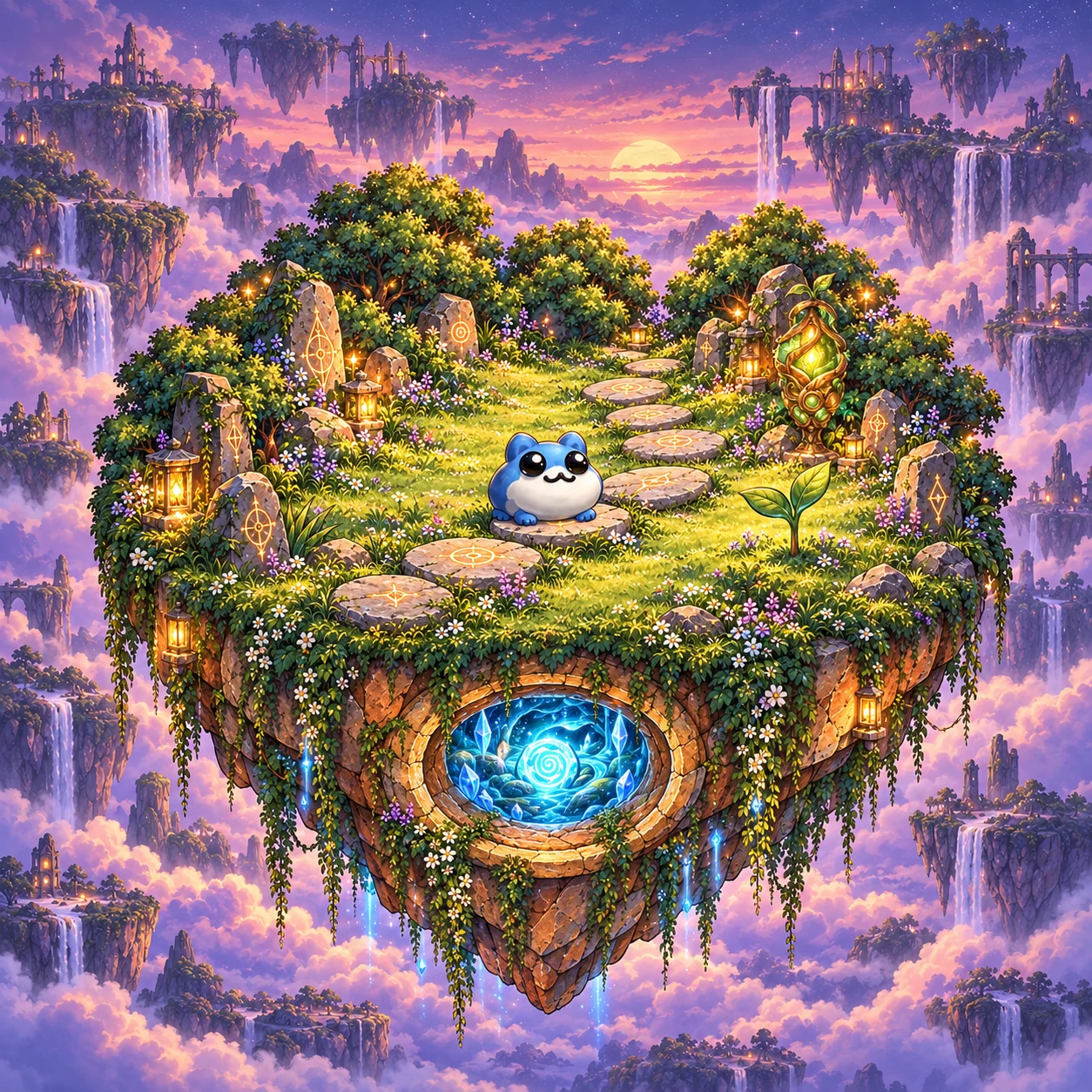 Imagined Lore Land study for deed #0884; creative interpretation, not official deed art