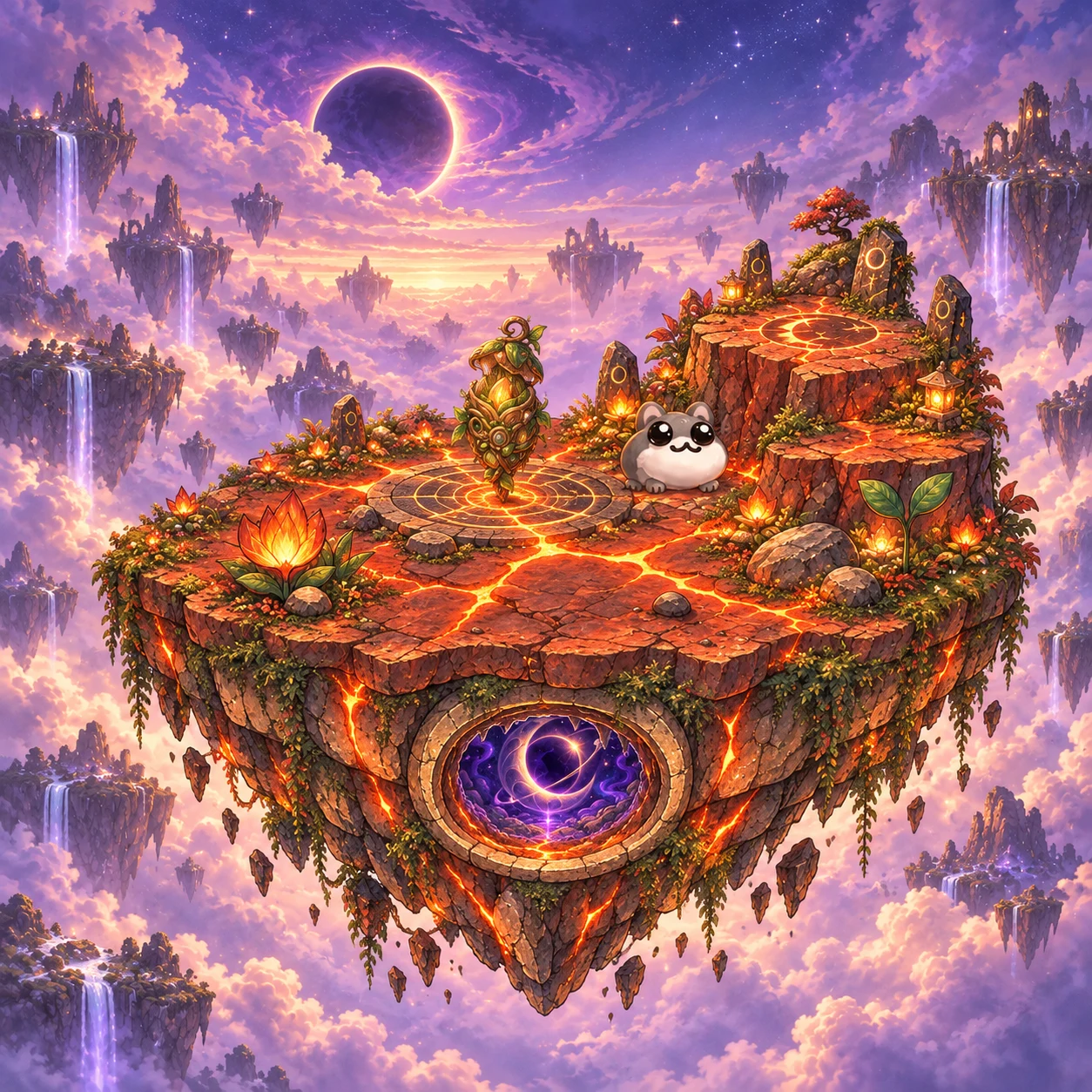Imagined Lore Land study for deed #0889; creative interpretation, not official deed art