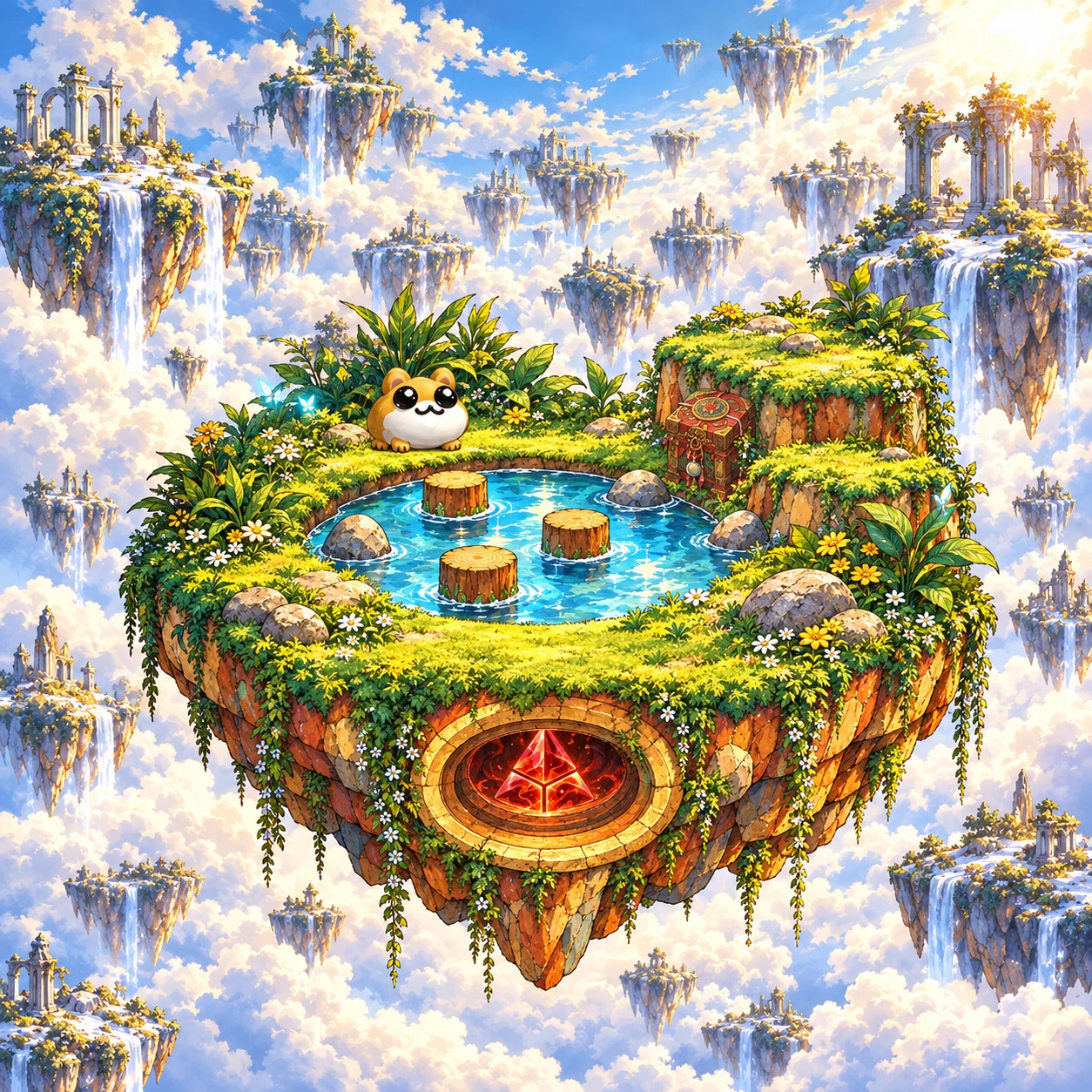 Imagined Lore Land study for deed #0890; creative interpretation, not official deed art