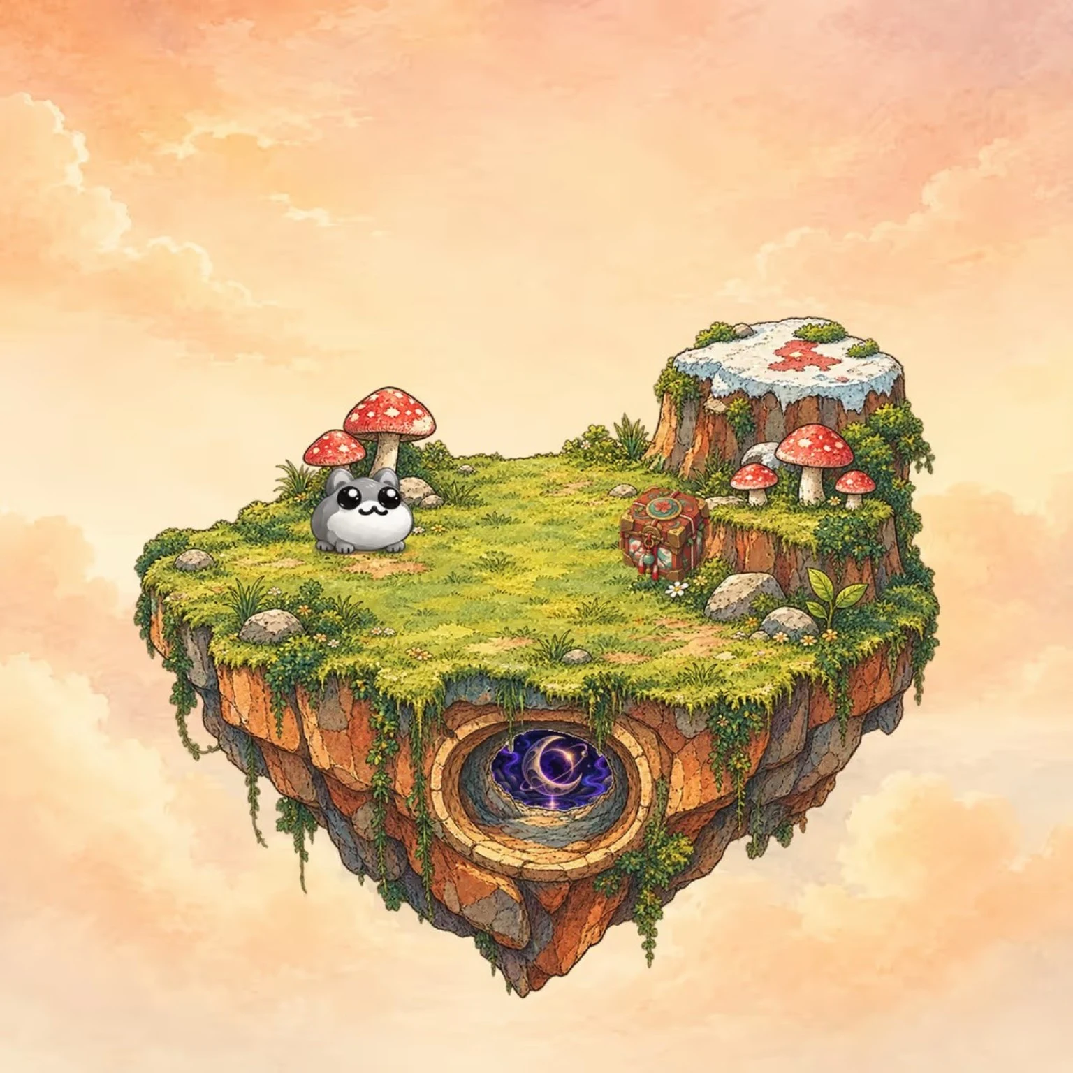 Saved original artwork for Lore Land deed #0886