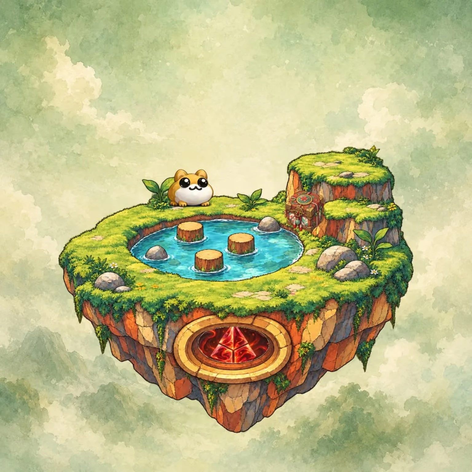 Saved original artwork for Lore Land deed #0890